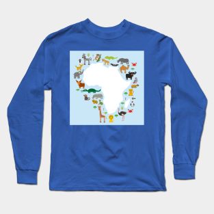 Wildlife in Africa 3 Long Sleeve T-Shirt